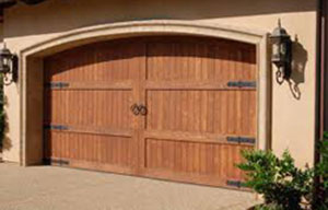 Specialty style garage doors to match your castle